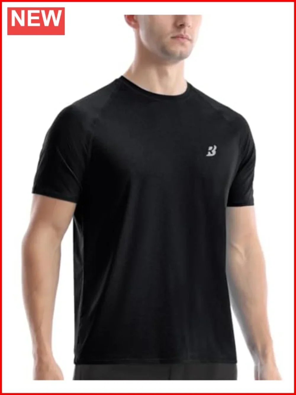 Men's UPF 50+ Rash Guard Shirt for Fishing & Running, Polyester
